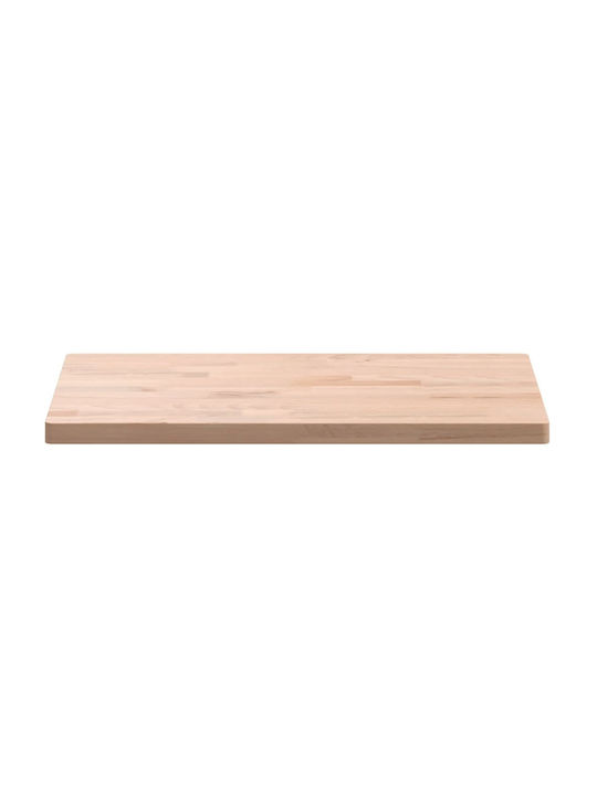vidaXL Badezimmer-Unterschrank aus Massivholz Beech 60x40x2.5cm 355990 1Stück
