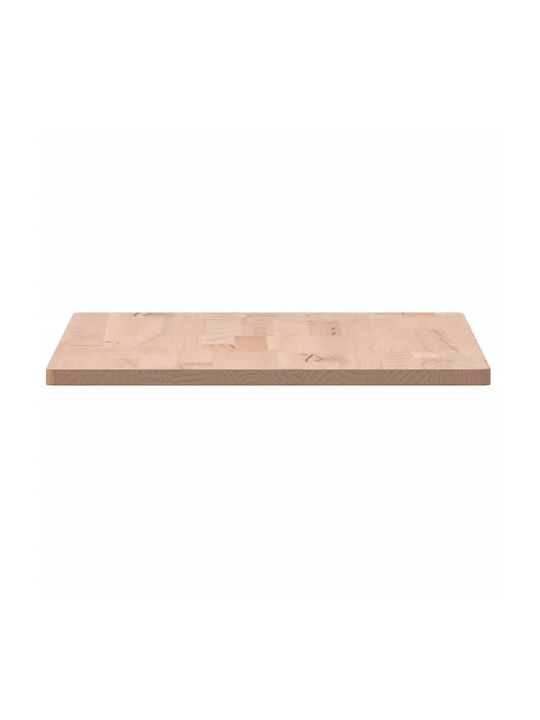 vidaXL Badezimmer-Unterschrank aus Massivholz Beech 60x40x1.5cm 355986 1Stück