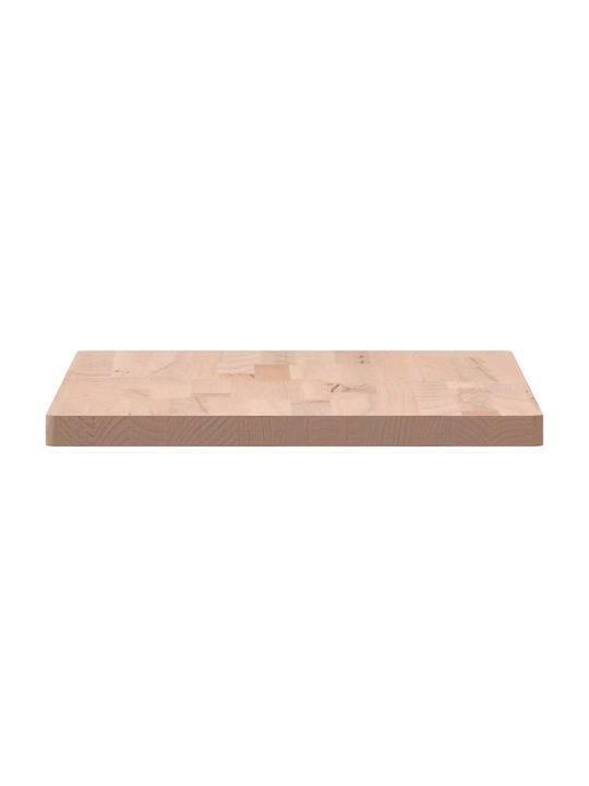 vidaXL Badezimmer-Unterschrank aus Massivholz Beech 60x40x2.5cm 355990 1Stück
