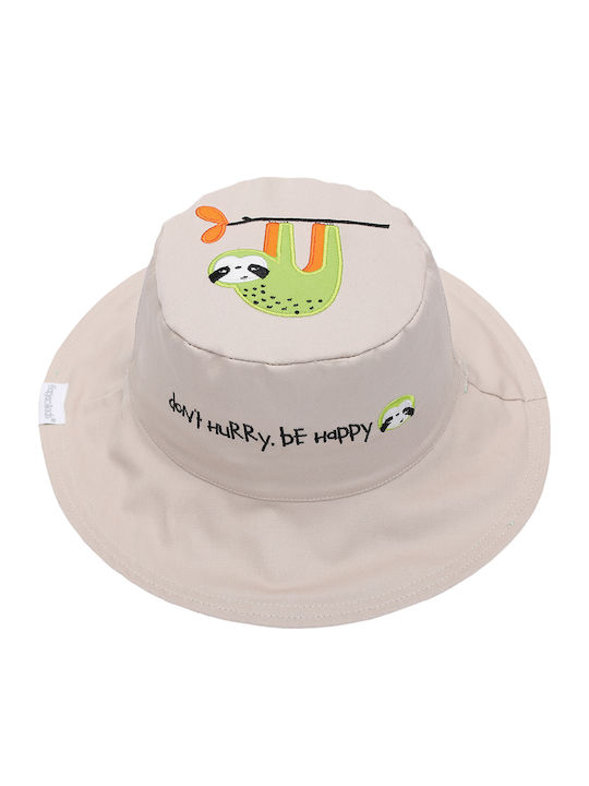 Flapjackkids Palarie Copii Bucket Din Tesatura Cu Protectie Solara Turcoaz
