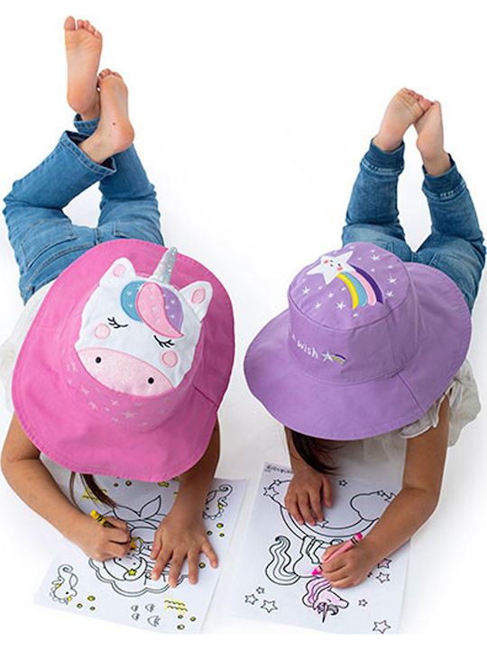Flapjackkids Kids' Hat Bucket Fabric Sunscreen Multicolour