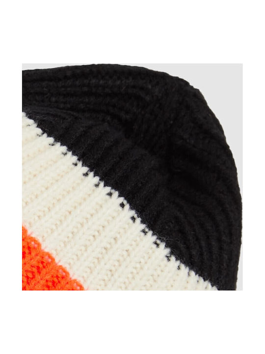 Kids Beanie Knitted Orange