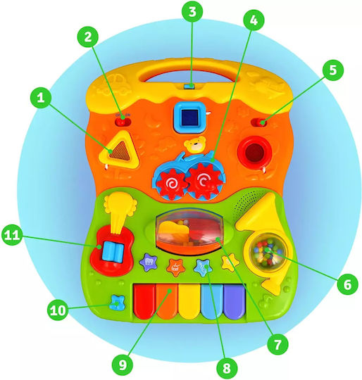 Ricokids για 6+ μηνών με Ήχους Λευκή
