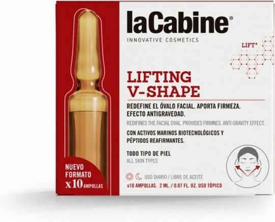 LaCabine Serum de Lifting și Tonifiere pentru Față în Formă V 10x2ml