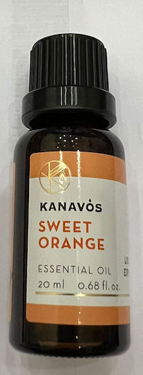 Kanavos Organic Essential Oil Orange 20ml