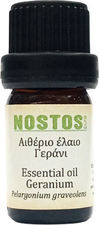 Nostos Pure Αιθέριο Έλαιο Γεράνι 5ml