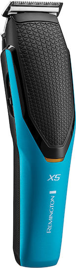 Remington Power X Series X5 Επαναφορτιζόμενη Κουρευτική Μηχανή Black/Blue HC5000