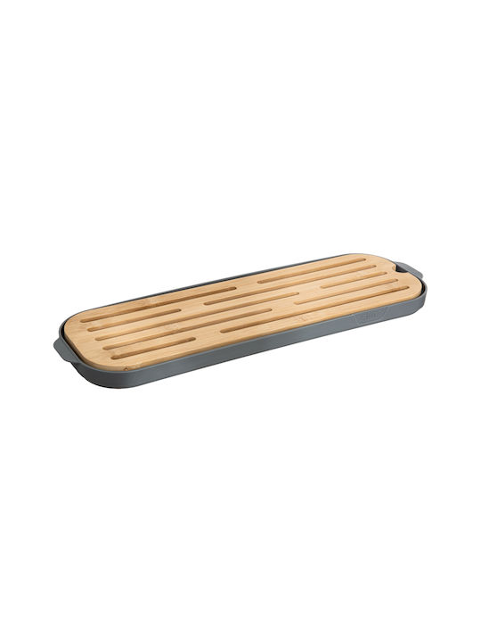 Brotkasten mit Deckel Kunststoff Transparent 39x12x9.7cm