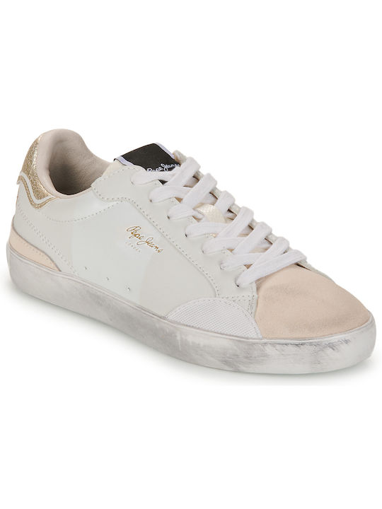 Pepe Jeans Lane Moon Sneakers Beige