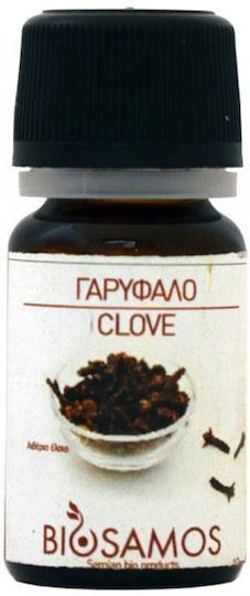 Bio Samos Βιολογικό Αιθέριο Έλαιο Γαρύφαλλο με Σταγονόμετρο 10ml