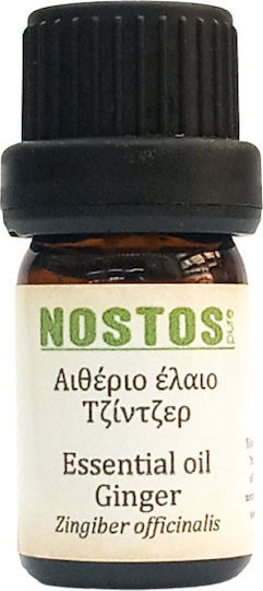 Nostos Pure Αιθέριο Έλαιο Ginger 10ml