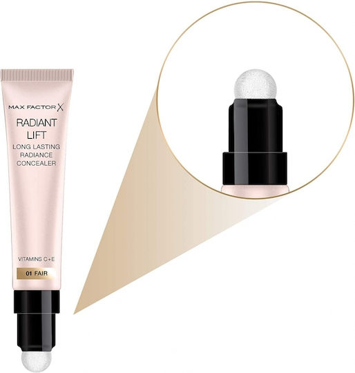 Max Factor Radiant Lift Concealer Течност Коректор 001 Панаир 7мл