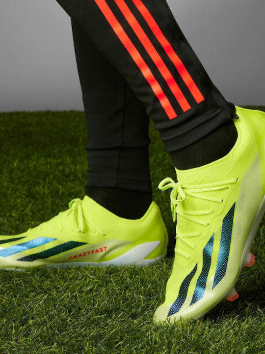 adidas X Crazyfast Elite Football Shoes with Cleats Team Solar Yellow 2 / Core Black / Cloud White