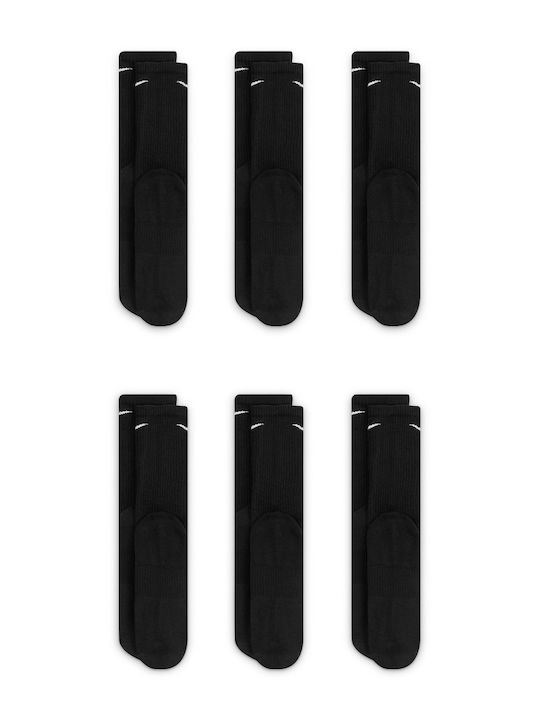 Nike Everyday Plus Cushioned Tennis Socks Black 6 Pairs