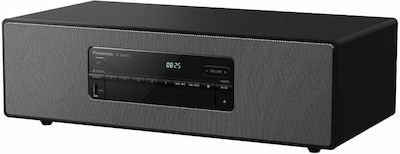 Panasonic Ηχοσύστημα 2.0 SC-DM502 40W με CD / Digital Media Player και Bluetooth Μαύρο