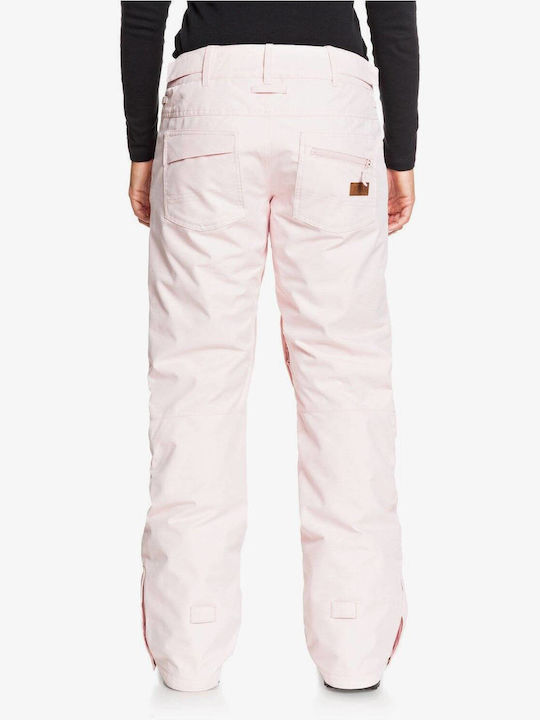 Roxy ERJTP03121 MFC0 Women's Trousers for Ski & Snowboard Pink