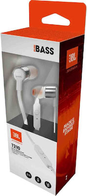 JBL Tune 210 Freisprecheinrichtung mit Stecker 3.5mm Weiß