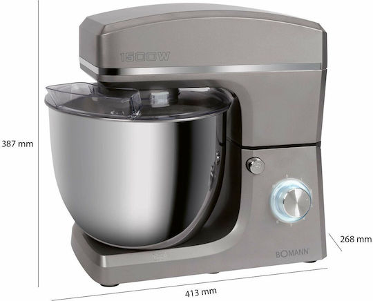 Bomann KM 6036 303180 Standmixer 1500W 10Es
