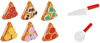 Fruits & Vegetables Toy Pizza Set made of Wood 6pcs