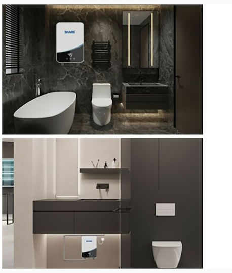 RYK-002 Electric Single-Phase Instant Water Heater for Bathroom / Kitchen 5kW