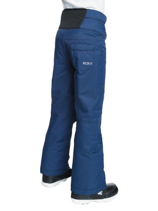 Roxy Diversion ERGTP03033 BTE0 Kids Trousers for Ski & Snowboard Blue