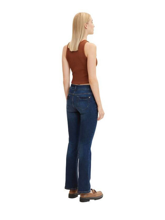 Tom Tailor Alexa Women's Jean Trousers Flared in Slim Fit