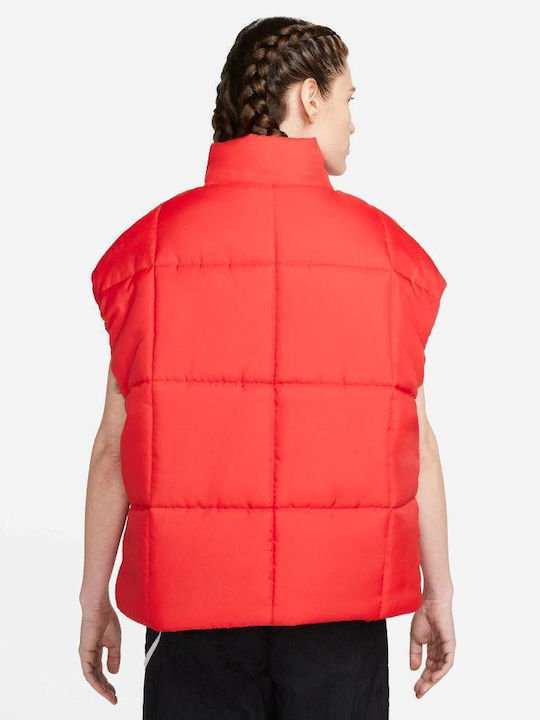 Nike Sleeveless Jacket Puffer Red
