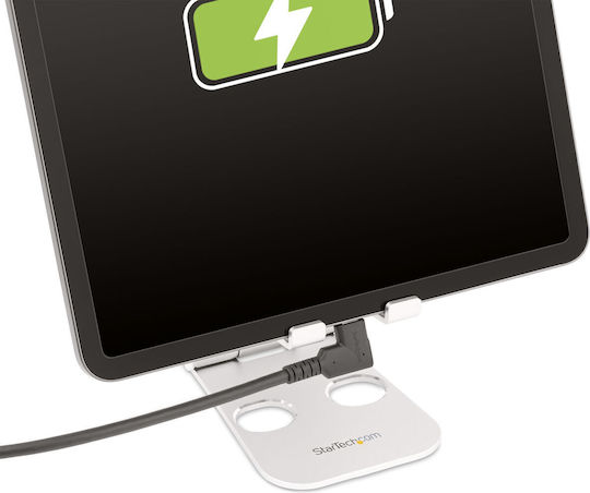 StarTech Angle (90°) USB 2.0 Cable USB-C male - USB-C 100W PD Μαύρο 2m RUSB315CC2MBR