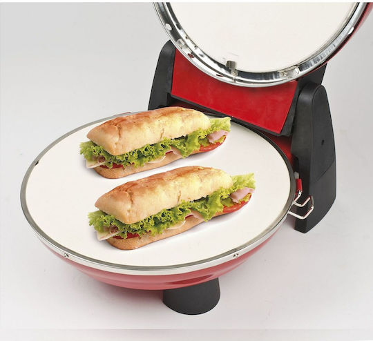 G3Ferrari Pizzeria Snack Napoletana Παρασκευαστής Πίτσας 1200W με Χωρητικότητα 1lt Κόκκινος