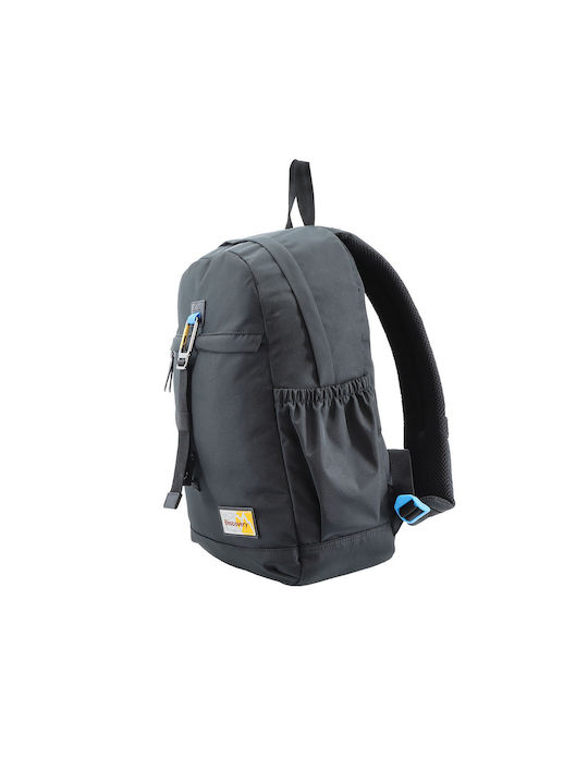 Discovery Men's Fabric Backpack Waterproof Black