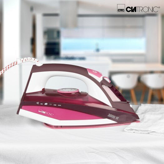 Clatronic DB 3705 Σίδερο Ατμού 2600W με Κεραμική Πλάκα και Συνεχόμενη Παροχή Ατμού 40gr/min