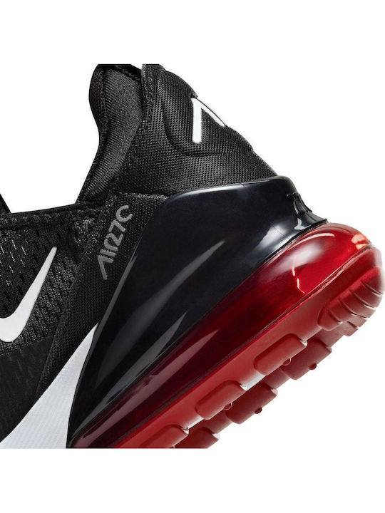 Air Max 270 Αθλητικά Παιδικά Παπούτσια Μπάσκετ με Κορδόνια Μαύρα