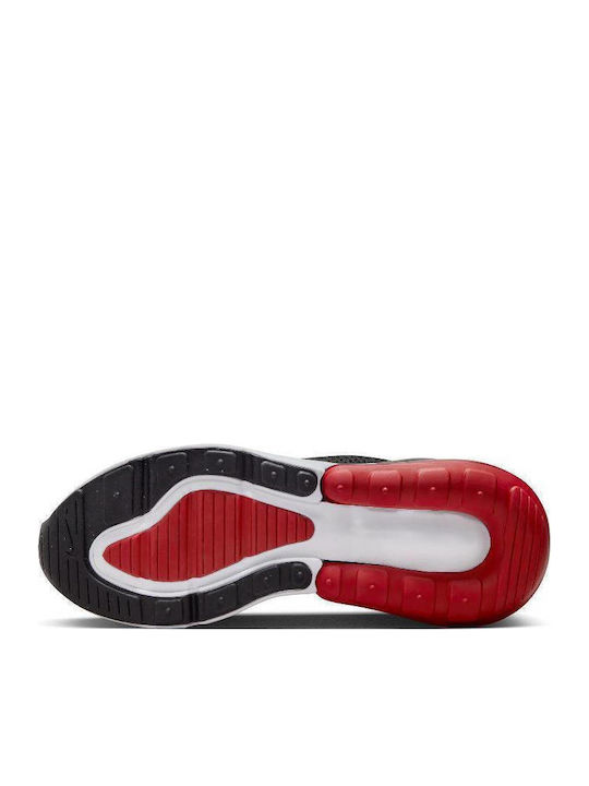 Air Max 270 Αθλητικά Παιδικά Παπούτσια Μπάσκετ με Κορδόνια Μαύρα