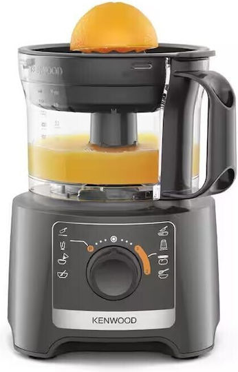 Kenwood Multipro Compact Multifunctional Food Processor 800W with Pot 2.1lt and Jug Blender Gray