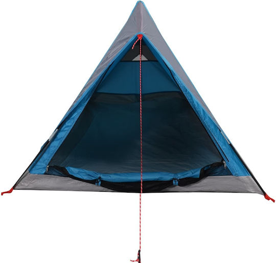 vidaXL Σκηνή Camping Μπλε για 2 Άτομα 200x120x88εκ.