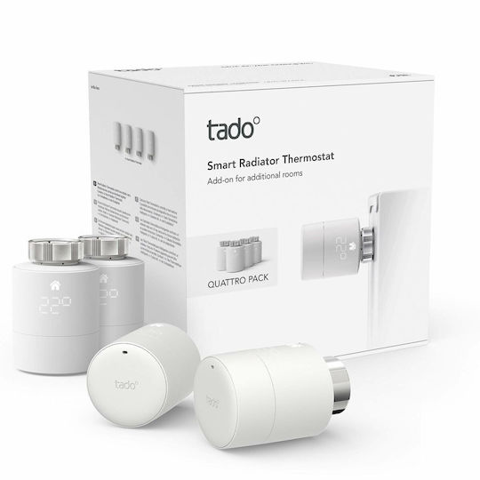 Tado Radiator Electronică Valvă termostatică pentru radiatoare cu Wi-Fi pentru un site de comerț electronic pentru încălzirea corpului 4buc