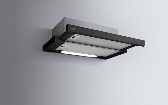 TurboAir TT14 LX/BL/A/60 Sliding Vent Hood 60cm Black