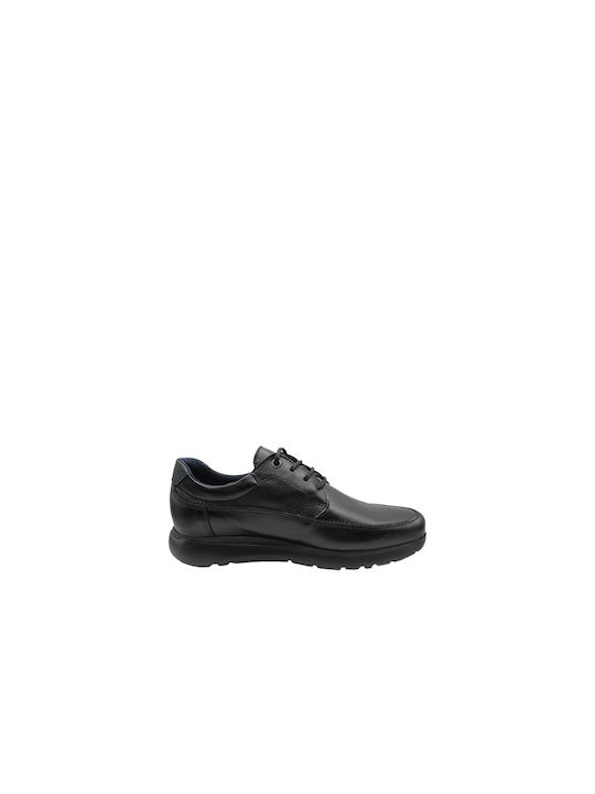 Himalaya Men's Synthetic Leather Casual Shoes Black