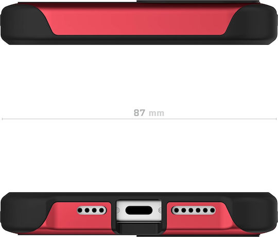 Ghostek Atomic Slim 4 Back Cover Silicon Roșu (iPhone 15 Plus / 16 Plus)