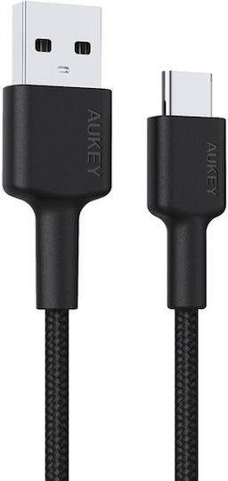 Aukey USB-A to Lightning Cable Black 0.9m (S9144825)