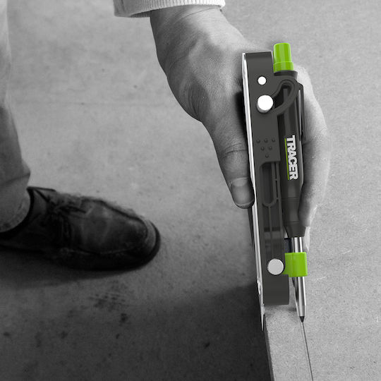 Tracer Metallisch Zirkel mit Bleistift in Fall
