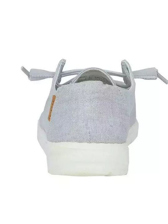 Wendy Chambray Γυναικεία Μοκασίνια Light Grey