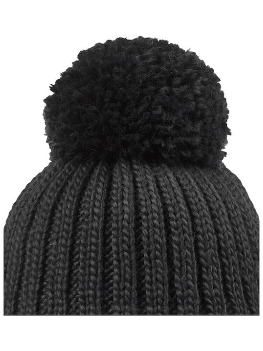 Cairn Pom Pom Beanie Beanie in Negru color