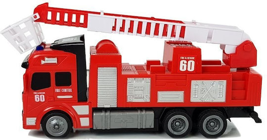 Lean Toys Feuerwehr Ferngesteuertes Feuerwehrfahrzeug Rot