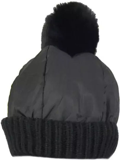 Set with Beanie Knitted in Green color