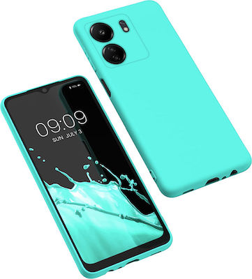 Liquid Back Cover Silicone Durable Turquoise (Redmi 13C 4G / Poco C65 4G)