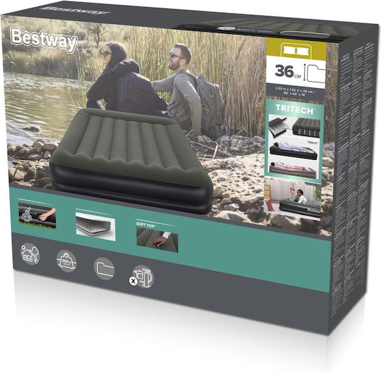 Bestway Saltea Gonflabilă De Dormit Dublă 203x152x36cm