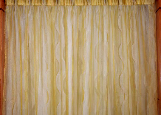 Decotelia Decotelia Vorhänge mit Bleistiftfalten Gold 500x285cm