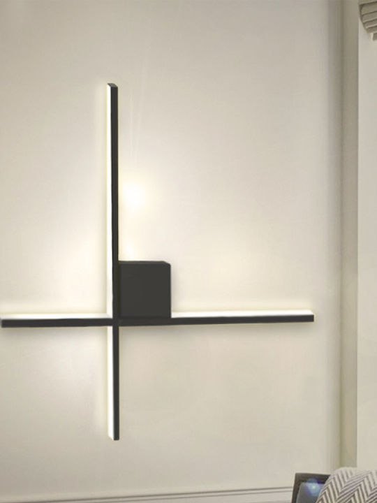 Megapap Cubo Φωτιστικό Τοίχου LED Μαύρο 40x5x40εκ. Megapap Cubo Φωτιστικό Τοίχου LED Μαύρο 40x5x40εκ.