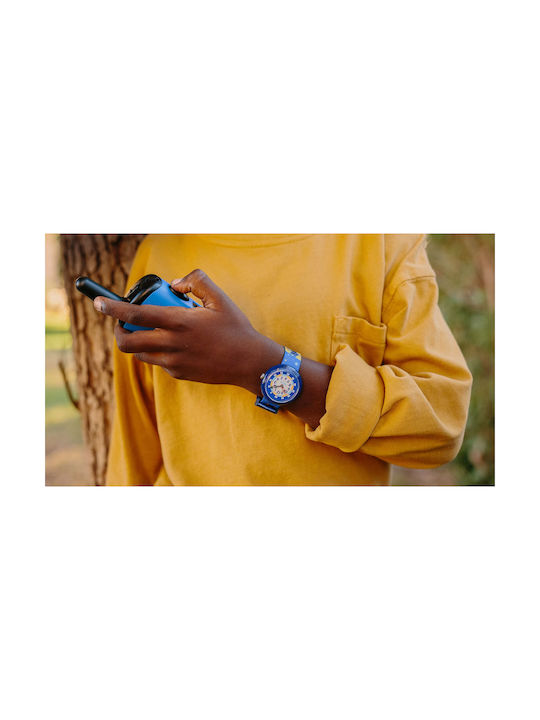 FlikFlak Kinderuhr mit Stoffarmband Mehrfarbig